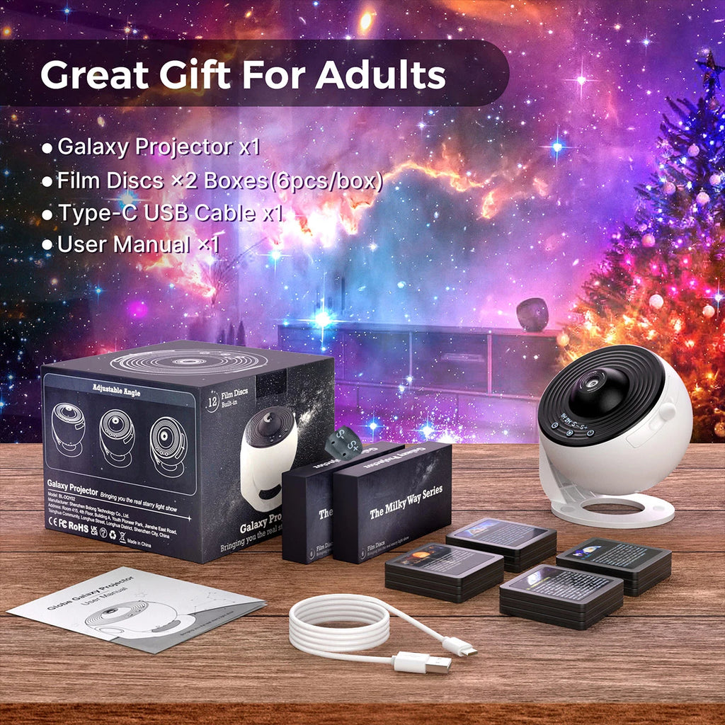 Starry Sky 4K Planetarium Projector | 13 Themes Night Light
