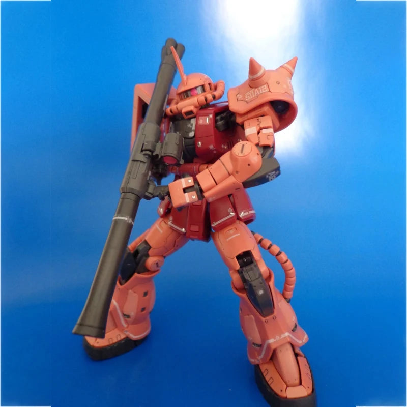 Bandai RG ZAKU II Action Figure - Char Aznable's Custom Model Kit