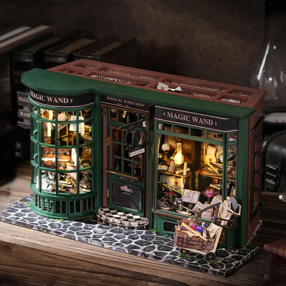 Creative DIY Wooden Dollhouse Kit with Furniture & Charming Details