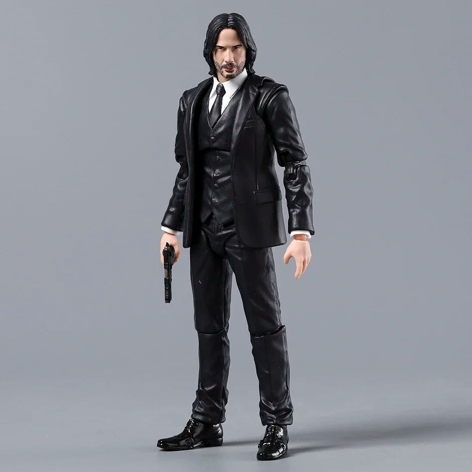 MAFEX John Wick Chapter 4 Action Figure - Highly Detailed Model