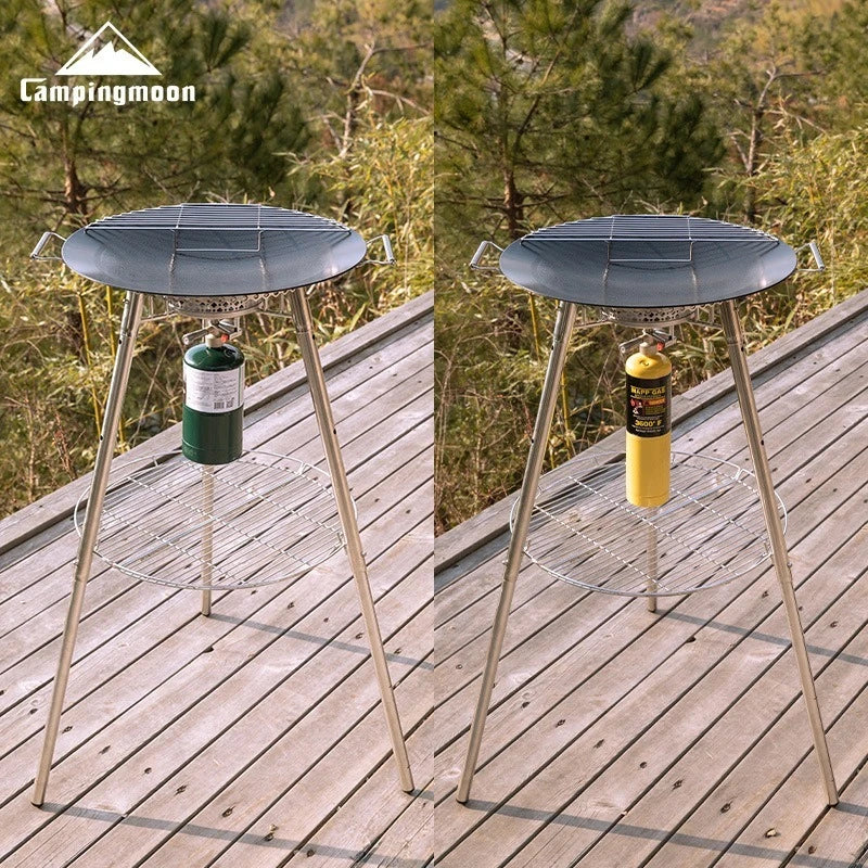 CAMPINGMOON PG-4 Windproof Lightweight Propane Camping Stove
