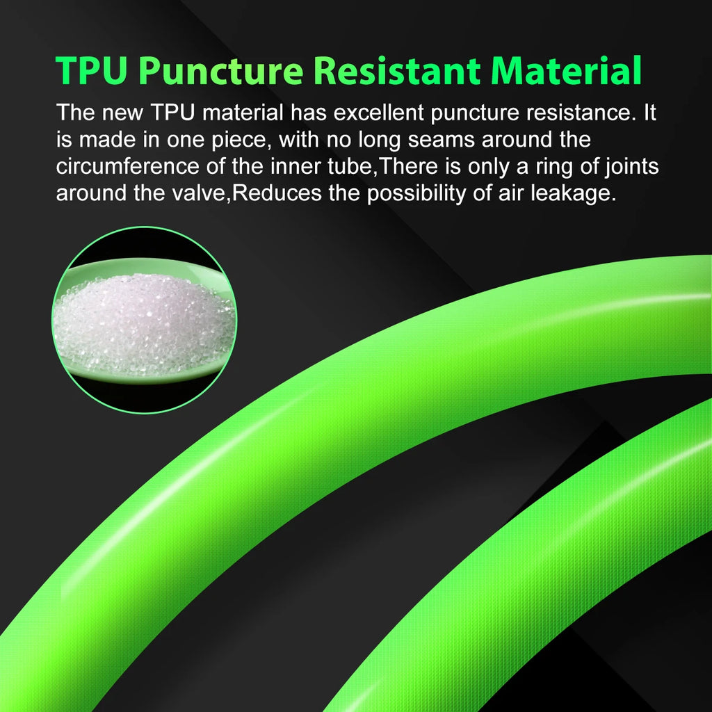 10 Pcs Ultralight TPU Bike Inner Tubes 700C - Presta Valve Compatible