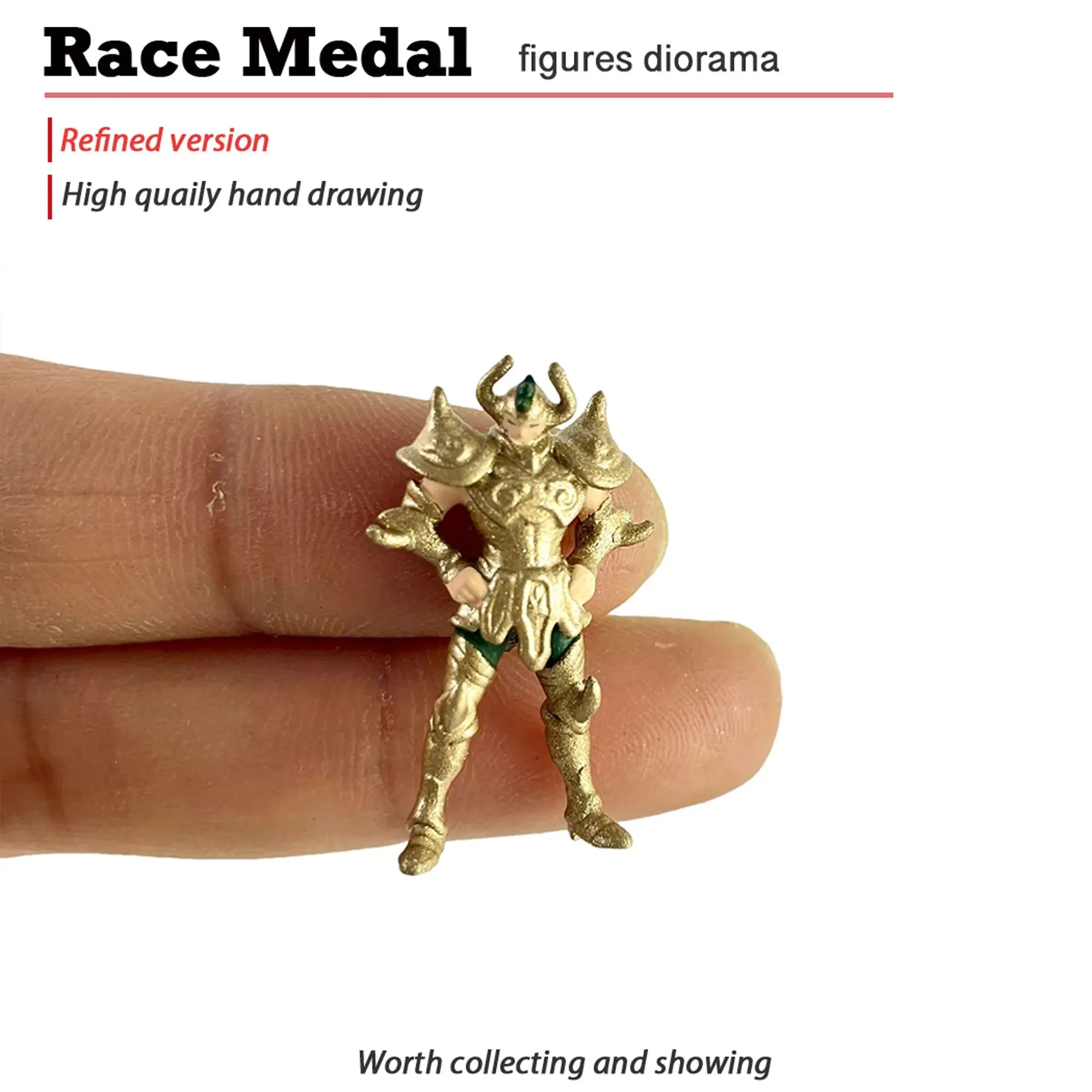 12cm Mini Gold Saint Seiya Figure - Stunning Collectible Doll