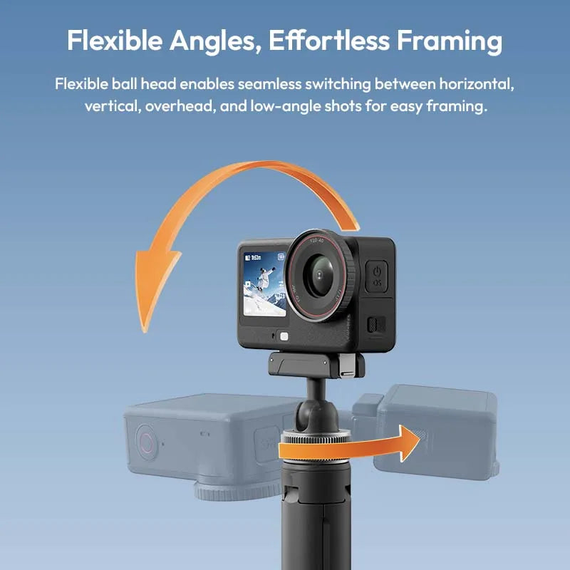 Ulanzi MT95 Mini Tripod & Selfie Stick for Action Cameras