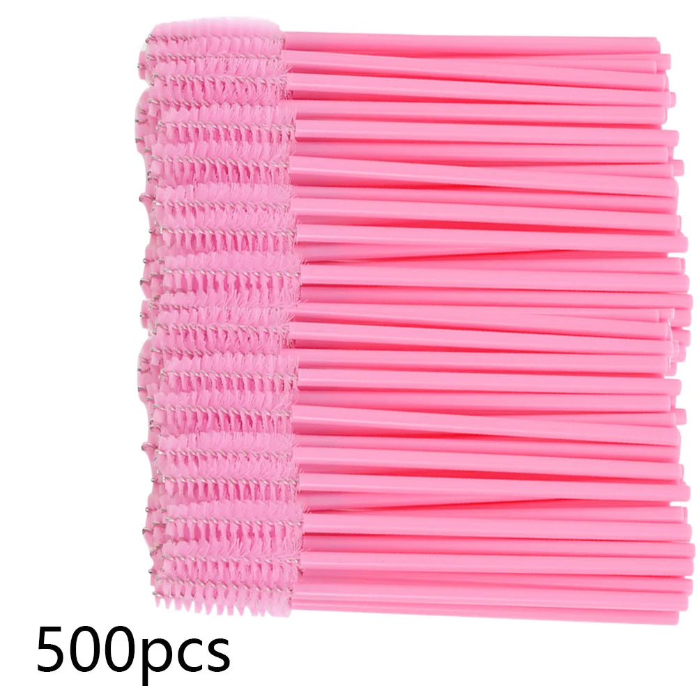 Disposable Eyelash Brush Applicators - Perfect for Extensions & Brows