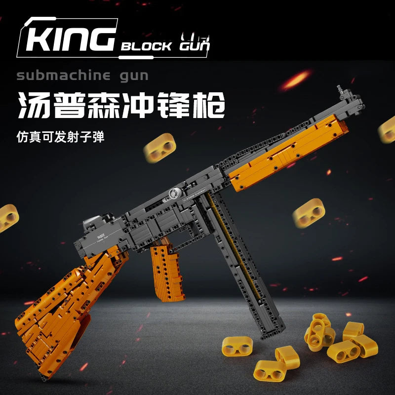 MOULD KING 1370Pcs Submachine Model Building Blocks Toy for Kids
