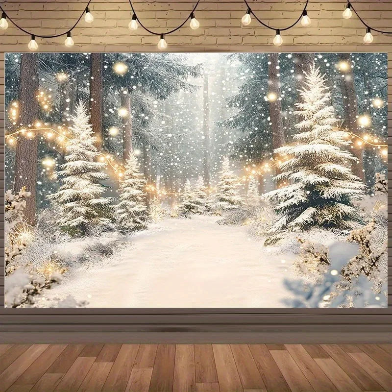 Christmas Wonderland Hanging Cloth - Festive Decor for Every Occasion