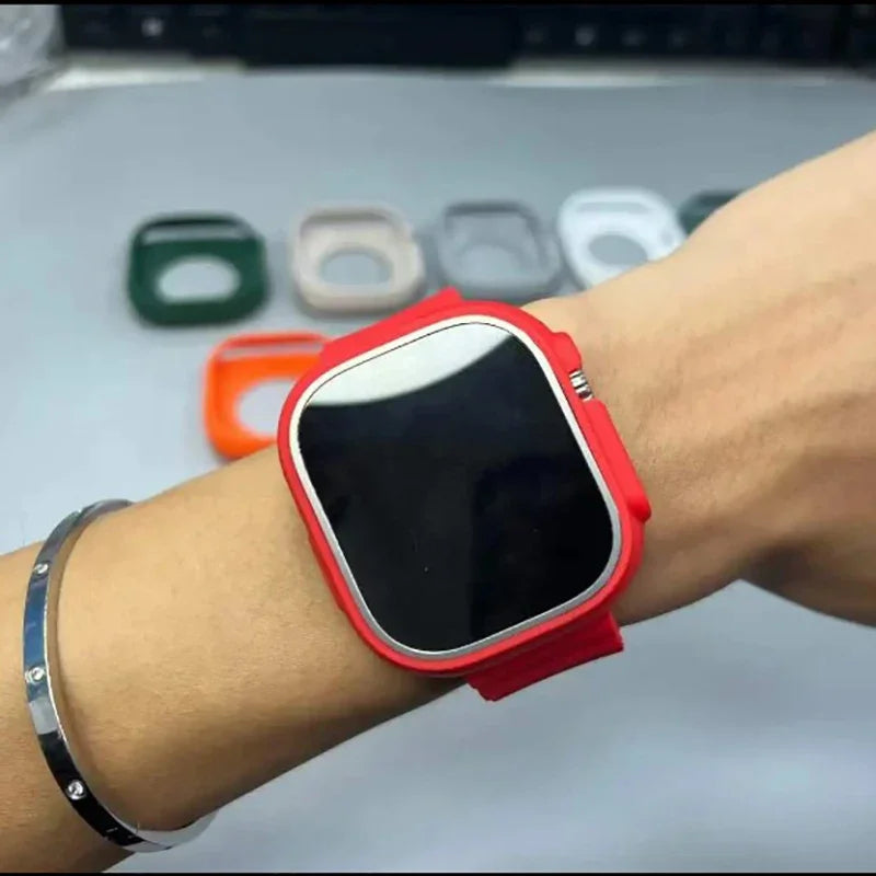 Shockproof Soft Silicone Cover for Apple Watch Ultra 49mm - TPU Bumper