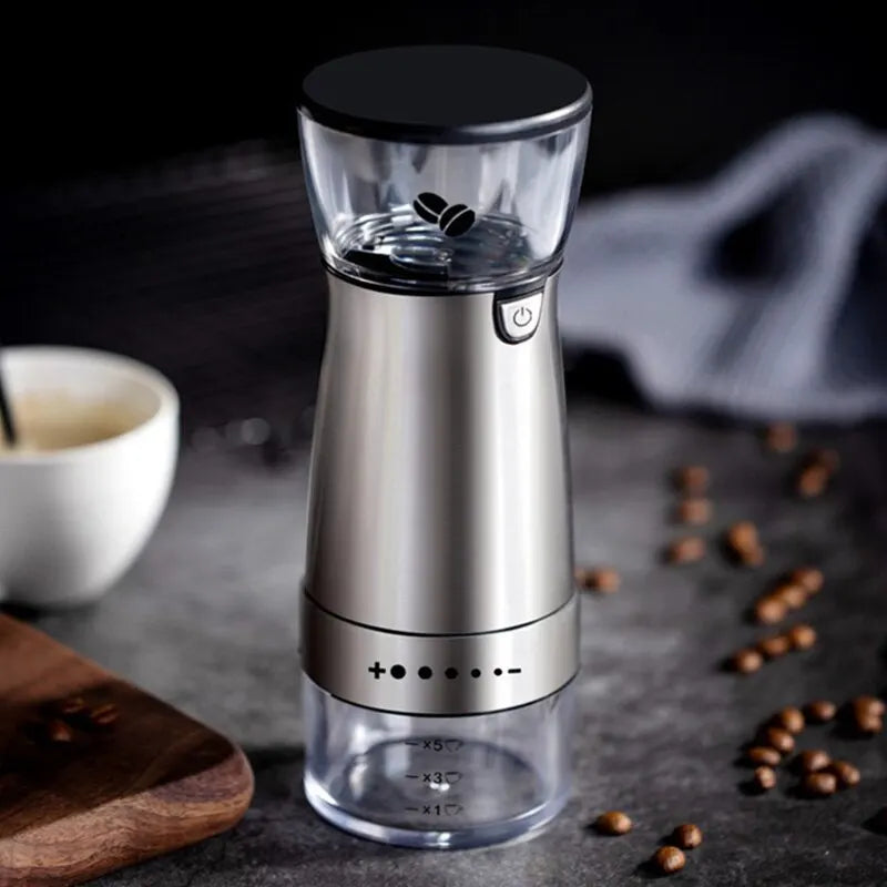 Portable USB Electric Coffee Grinder with Ceramic Core