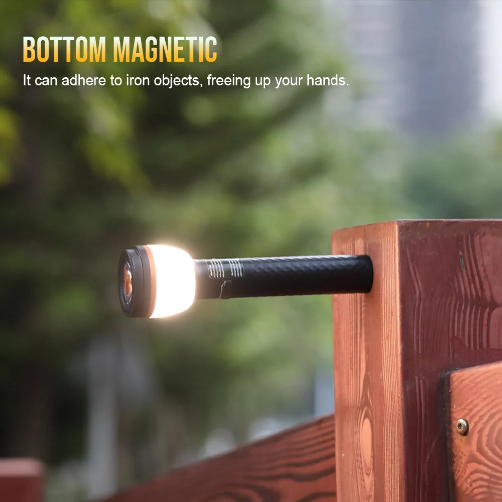 Trustfire WL22-OL Magnetic Telescopic Camping Lantern - 2000mAh Rechargeable