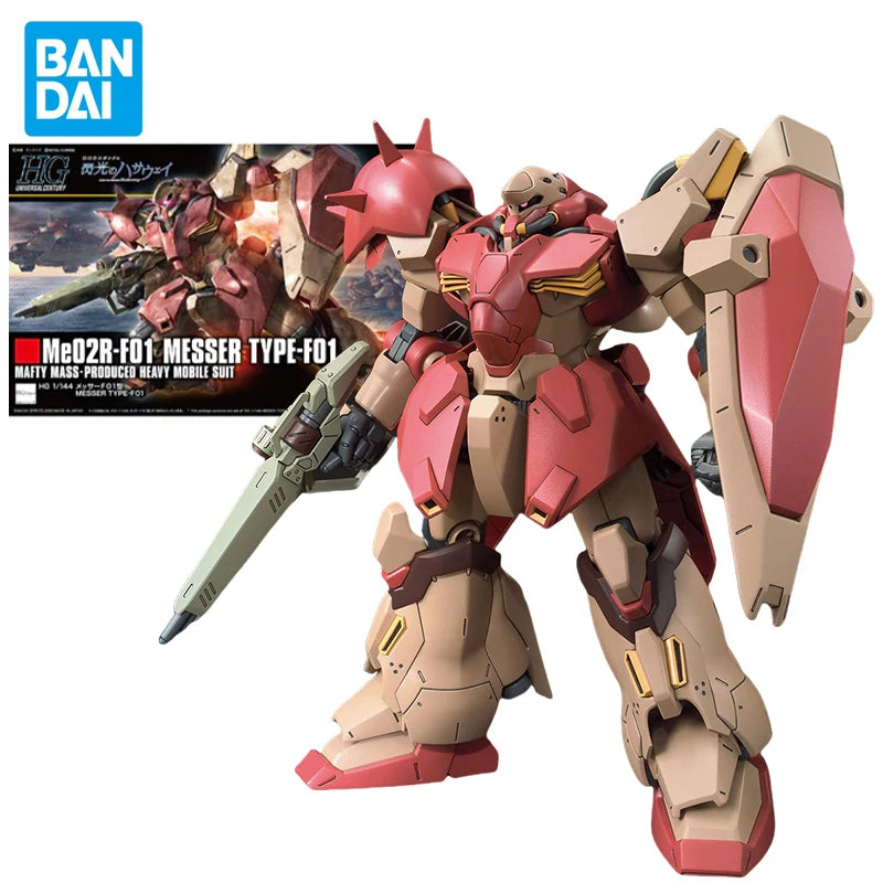 Bandai RG 1/144 Messer Type F02 Commander Gundam Model Kit