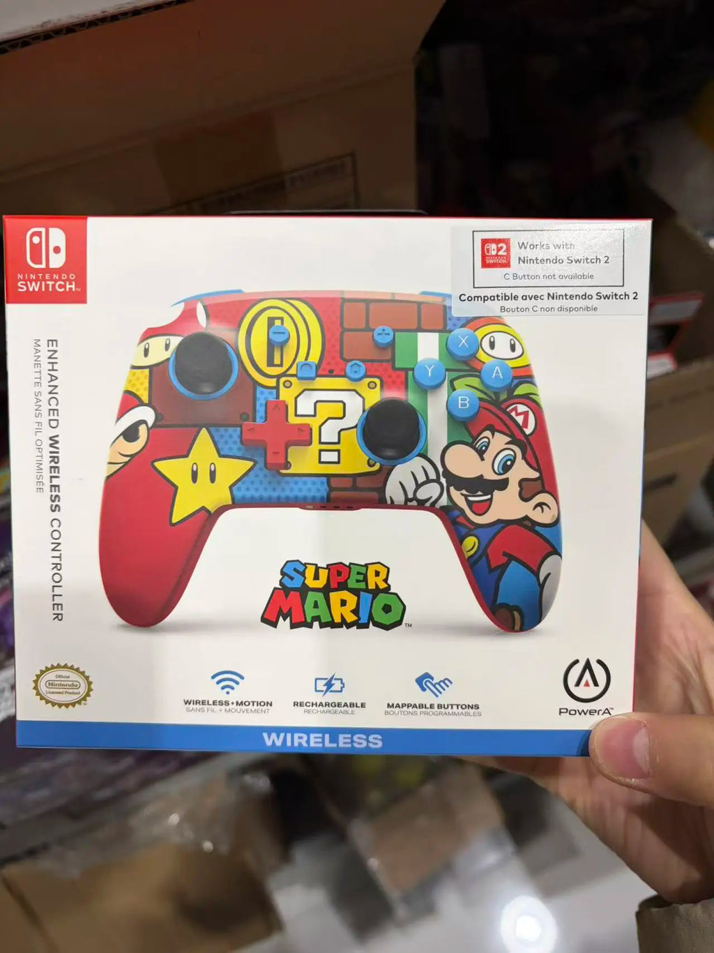 PowerA Enhanced Wireless Controller for Nintendo Switch - Pikachu Design