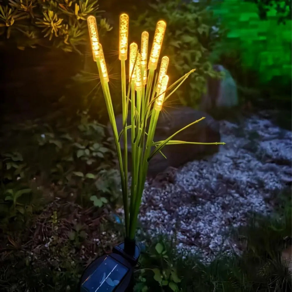 Solar LED Bubble Stake Lights - Waterproof Outdoor Garden Decor