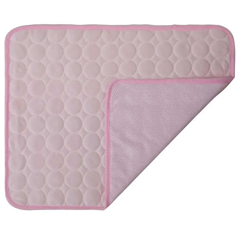 Cooling Pet Mat | Summer Dog & Cat Ice Silk Blanket - Breathable & Washable
