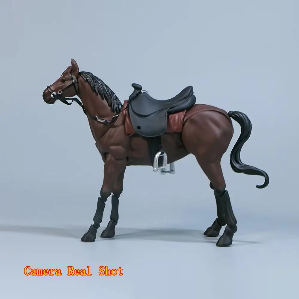 Movable Horse Figure 1/12 Scale - Ideal for Collectors & Kids