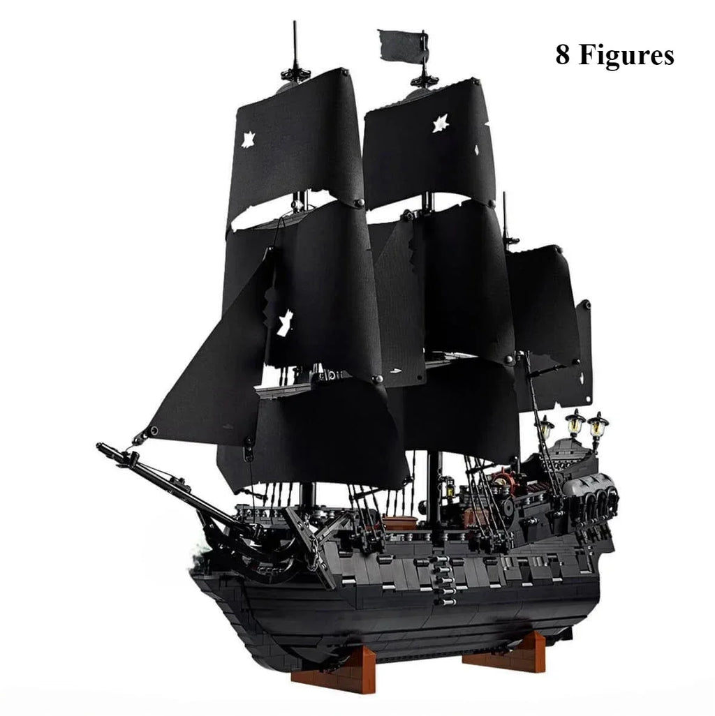 Creative Pirate Ship Building Block Set - Fun Home Decoration & Gift