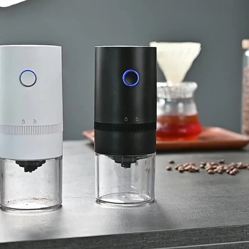 USB Rechargeable Coffee Grinder - Adjustable & Portable Grinding