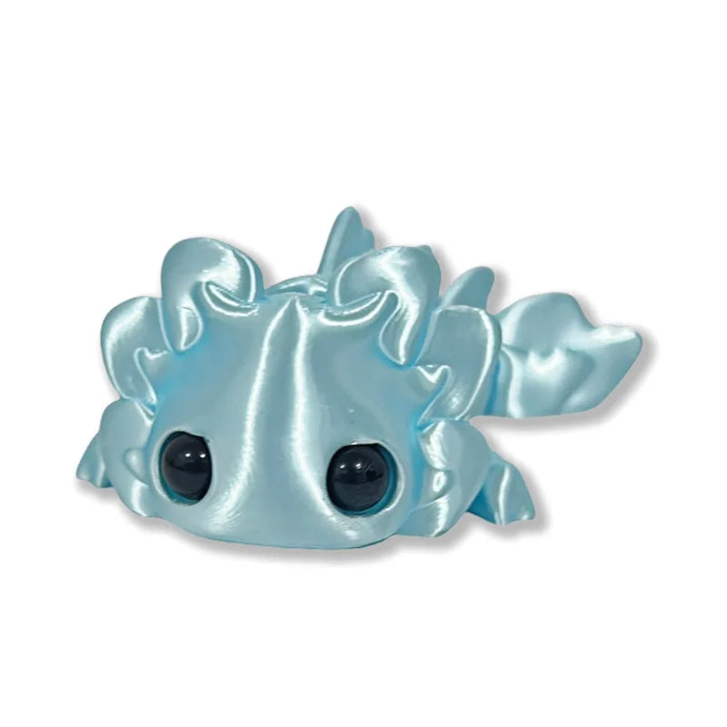 3D Printed Salamander Figures - Movable Toys for Kids & Home Decor