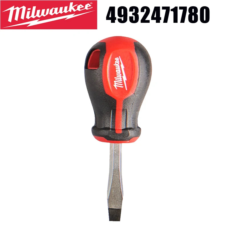 Milwaukee Tri-Lobe Grip Stubby Screwdriver Set - High Torque Performance