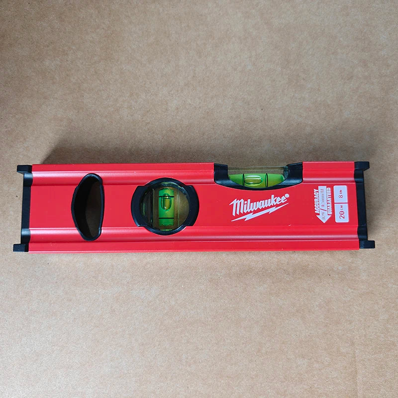 Milwaukee 8-Inch Aluminum Torpedo Level - Precision Accuracy & Durability