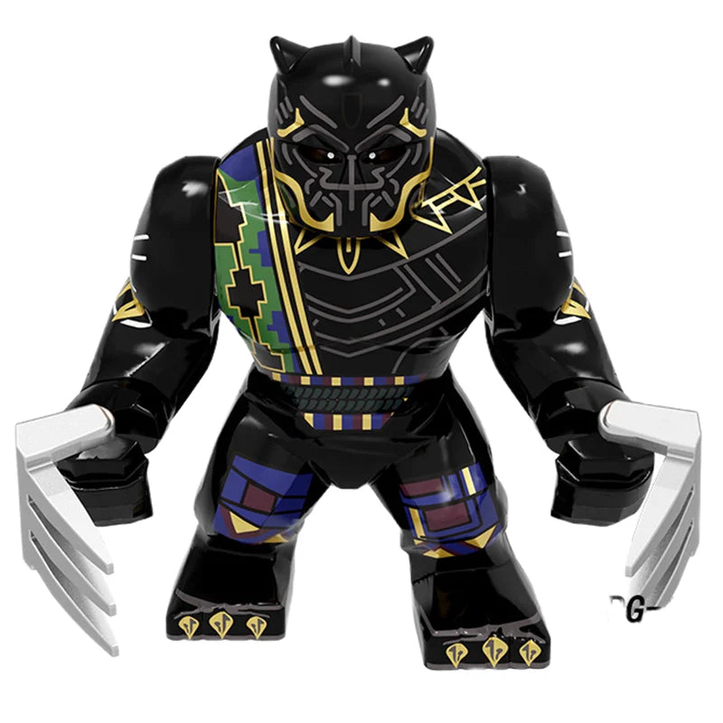 Blind Box Mini Building Blocks Superhero Figures Gift Set