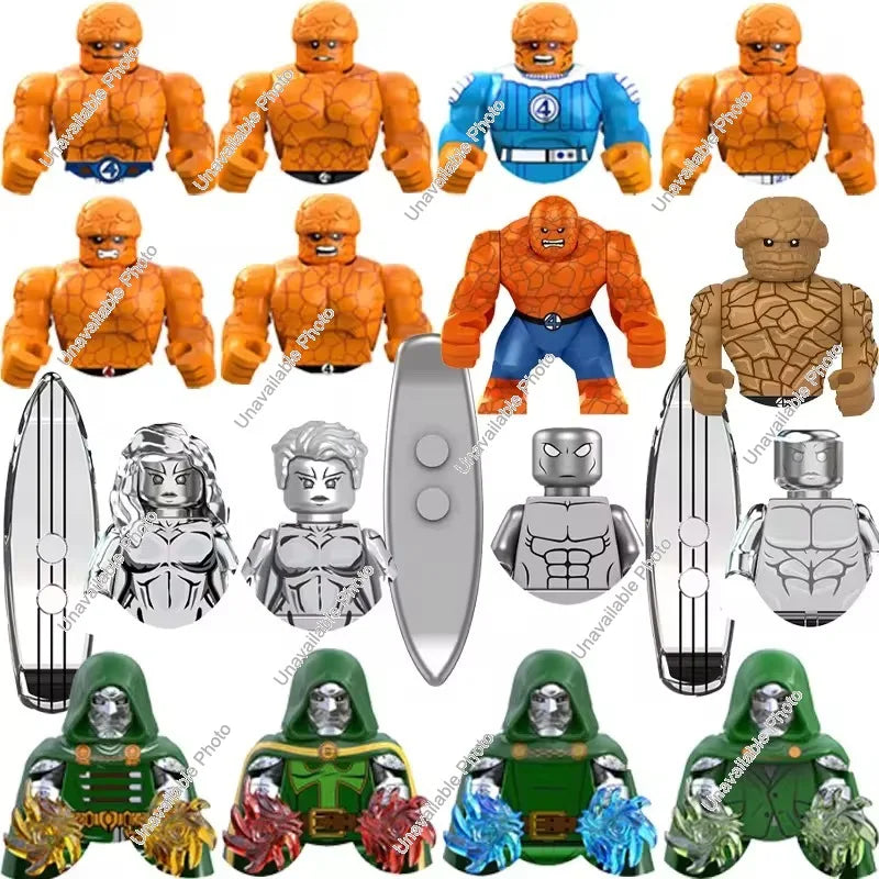 Hot Toys Mini Building Blocks Superhero Figures - Fun for All Ages