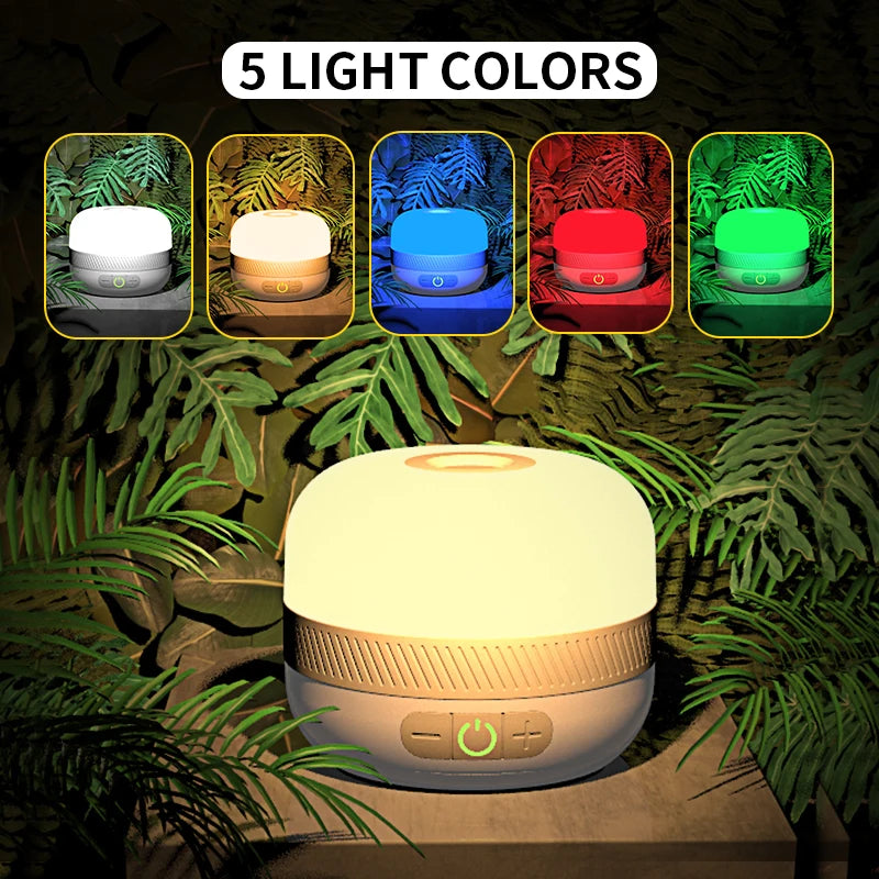 NATFIRE LV10 Rechargeable LED Camping Lantern - 230 Hours of Light