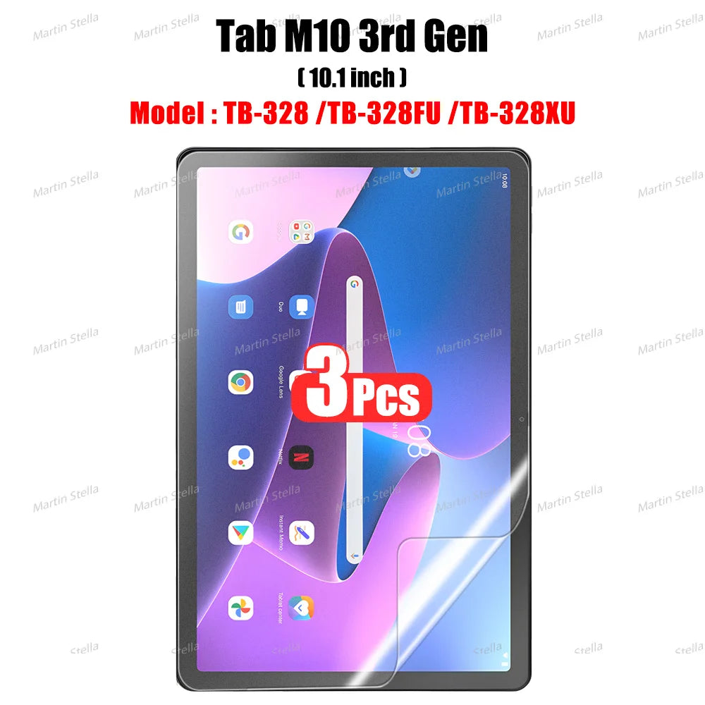 Paper Feel Screen Protectors for Lenovo Tab Series - 3 Pack