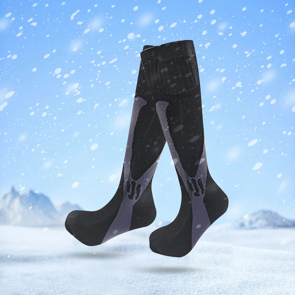 Rechargeable Electric Heated Socks for Outdoor Adventures