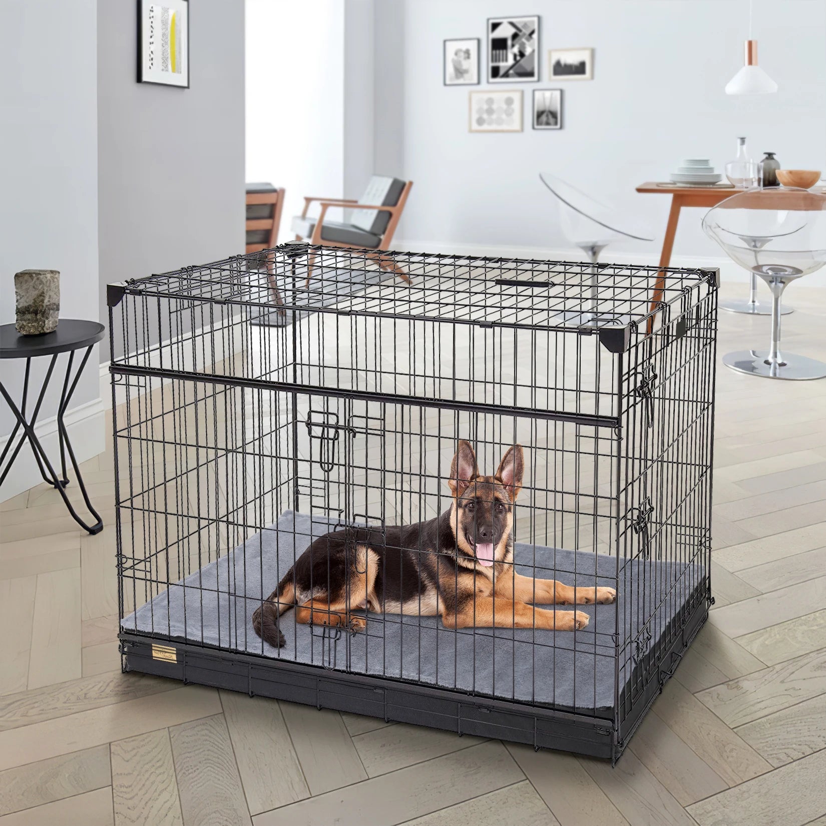 Orthopedic Waterproof Dog Bed - Removable Washable Cover, 2-in-1 Design