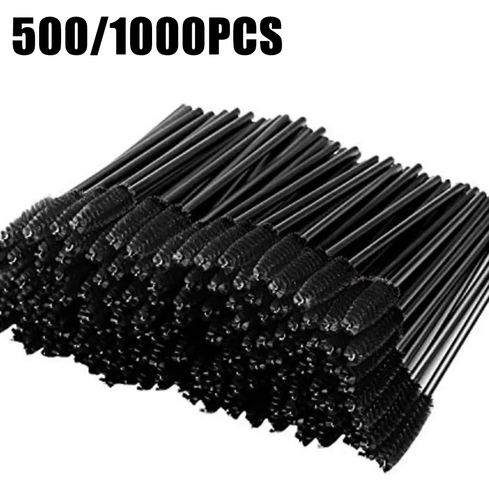Disposable Eyelash Brush Applicators - Perfect for Extensions & Brows