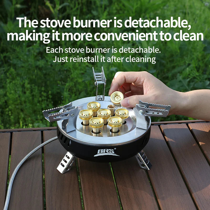 BRS Lightweight Folding Gas Stove – Durable & Efficient Outdoor Cooking