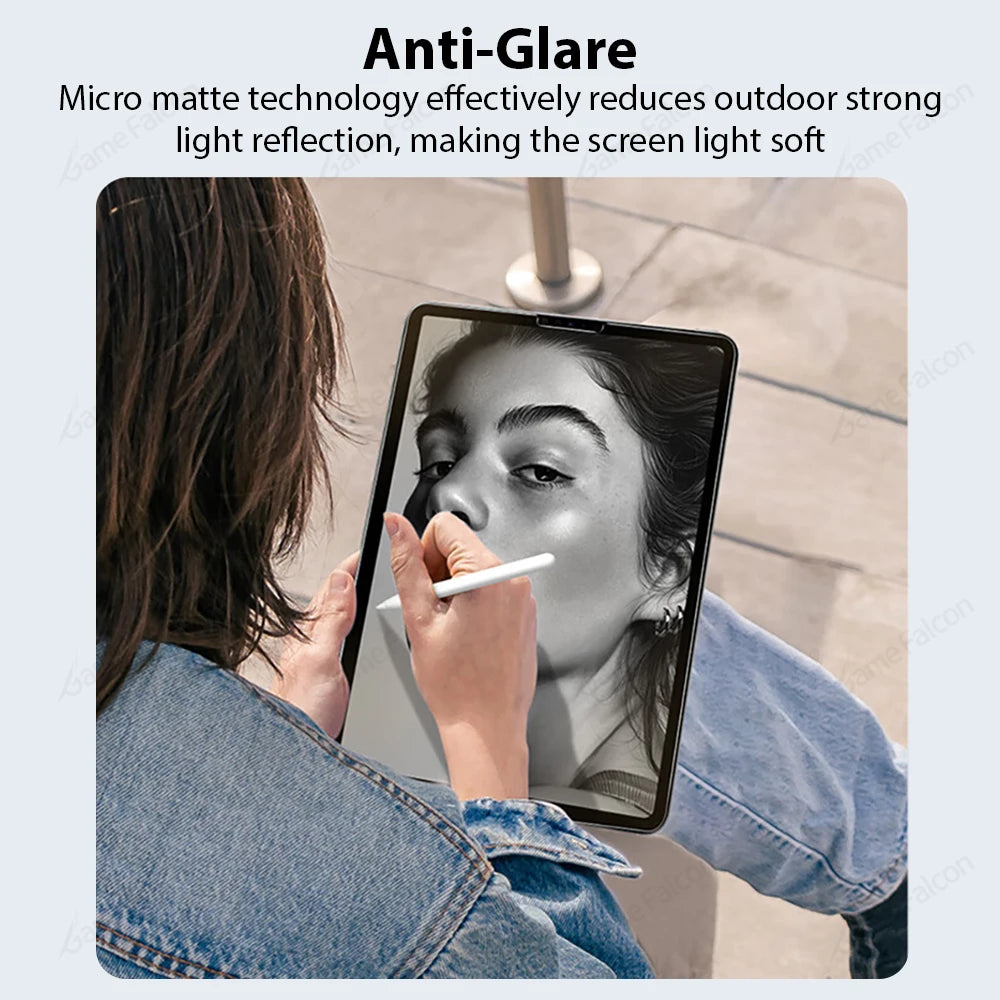 Matte Screen Protector for iPad Air & Pro - Scratch-Resistant & Anti-Glare