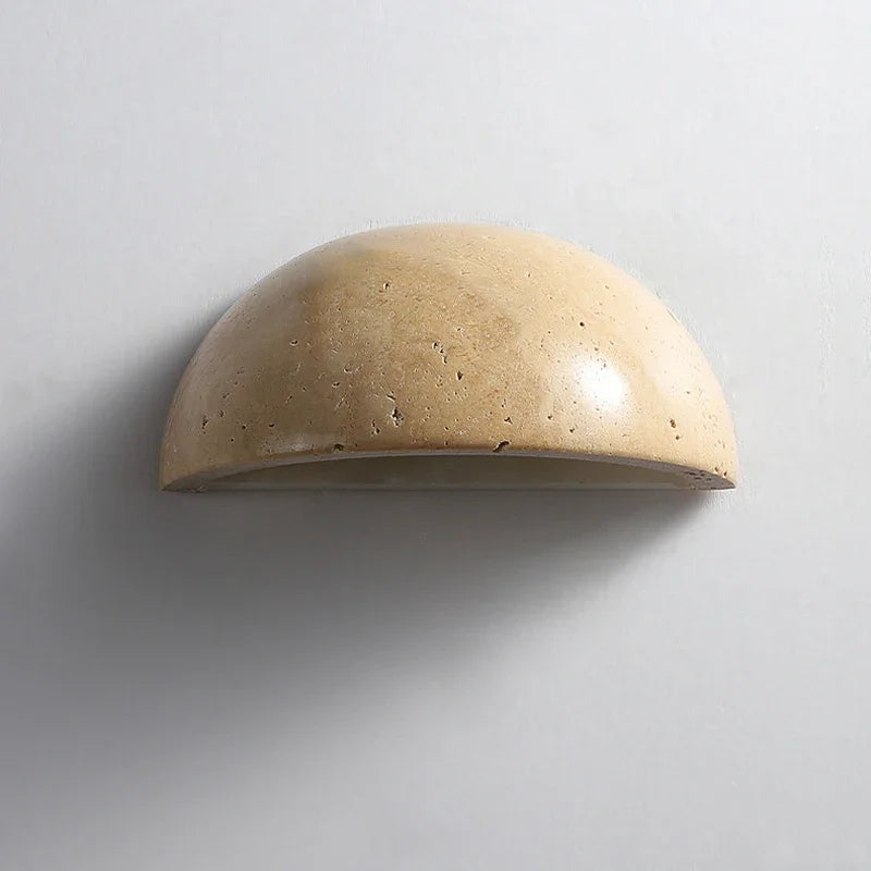 Nordic Style Semi-Circular Wall Light for Elegant Home Decor