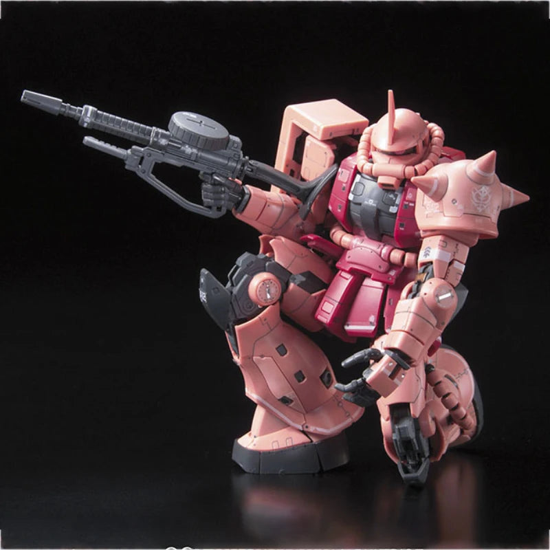 Bandai RG ZAKU II Action Figure - Char Aznable's Custom Model Kit