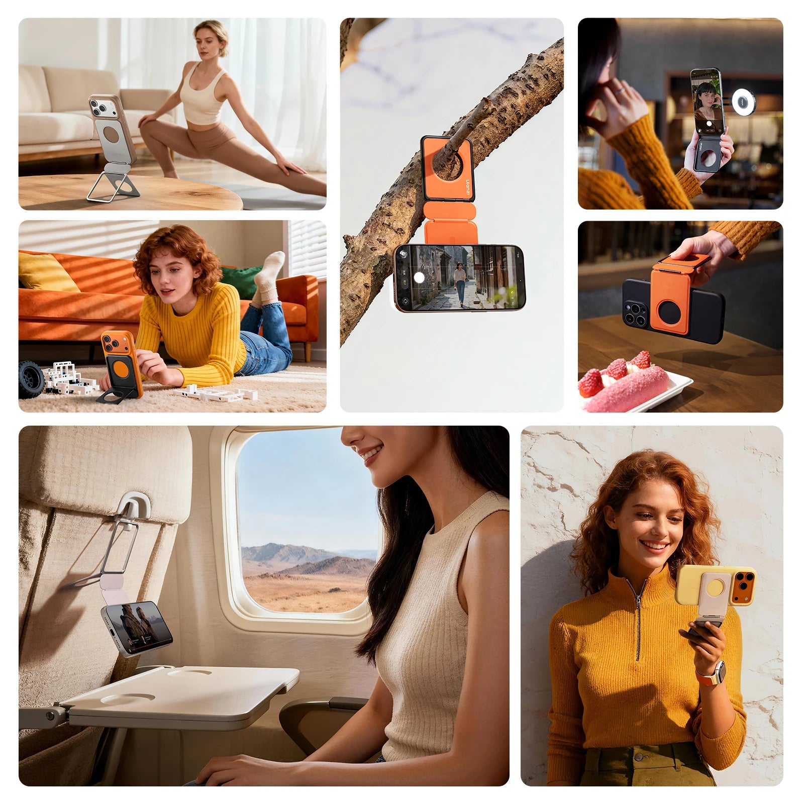 Ulanzi PS01 Magnetic Tripod & Selfie Stick for iPhones - Portable & Hangable