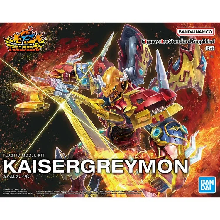 Bandai Digimon Adventure KaiserGreymon Action Figure - Build Your Dream!