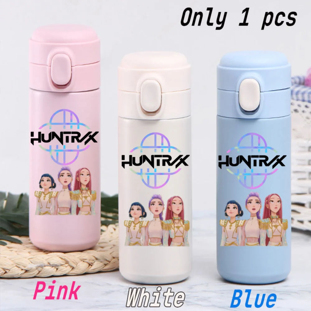 Insulated 420ML K-Pop Travel Drink Bottle - Stylish & Portable