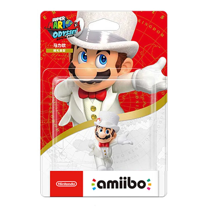 ARTSWIFT Super Mario Wedding Peach Amiibo Figurine for Nintendo Switch