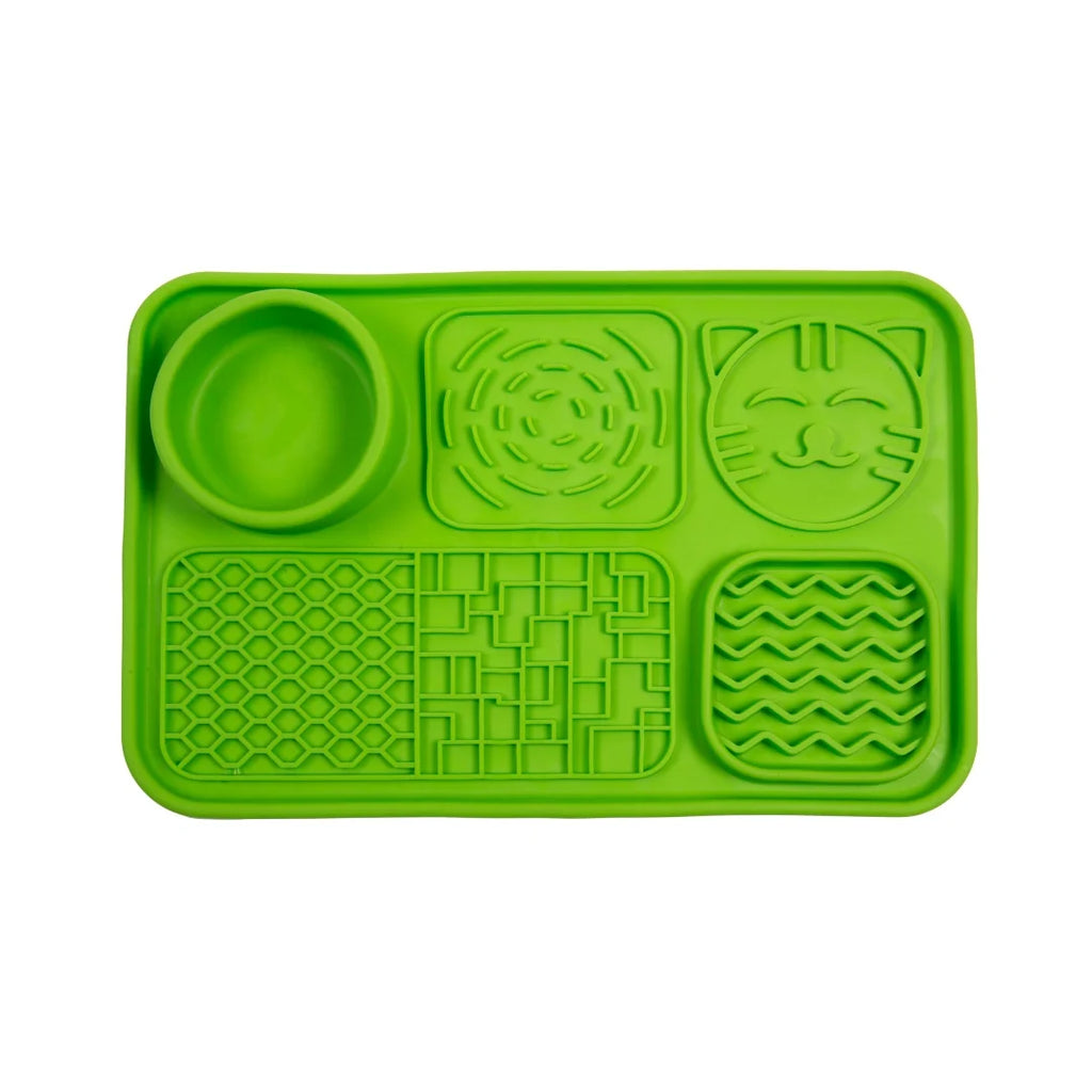 Pet Licking Mat for Dogs and Cats - Non-Slip Slow Feeding Plate