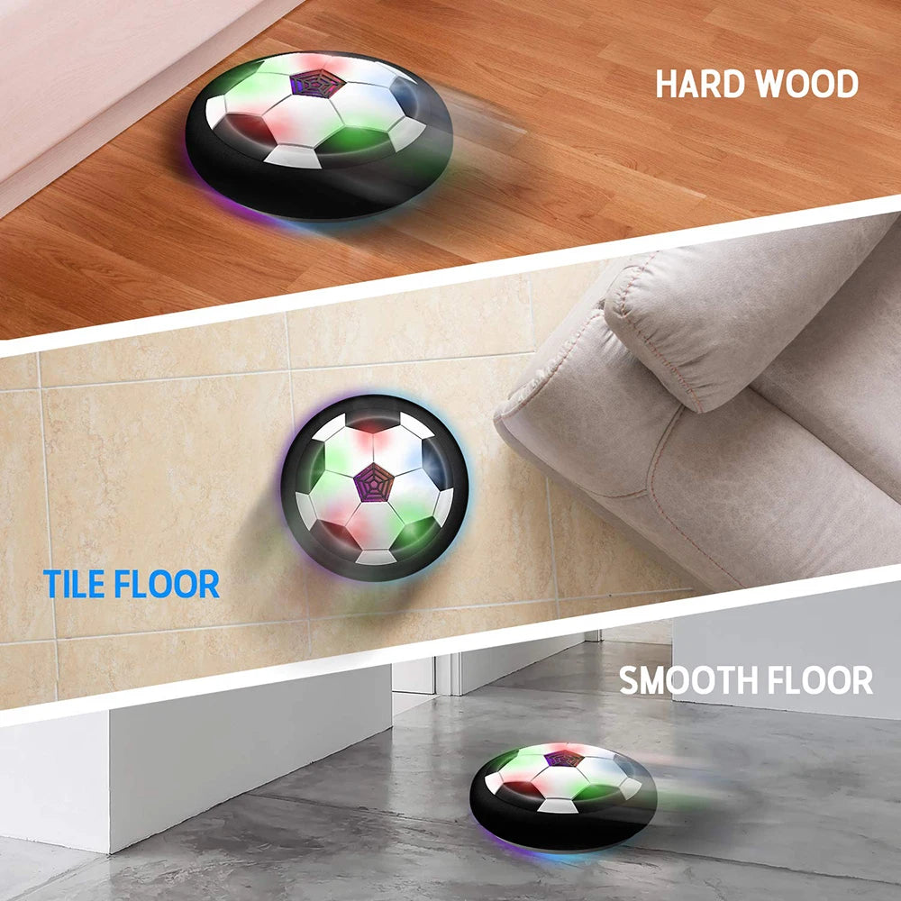 LED Hover Soccer Ball - Interactive Indoor & Outdoor Sports Toy for Kids