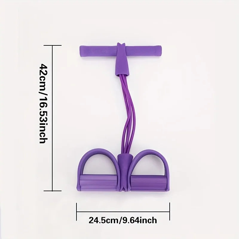 Thickened Four-Tube Abdominal Pull-Up Machine for Home Fitness