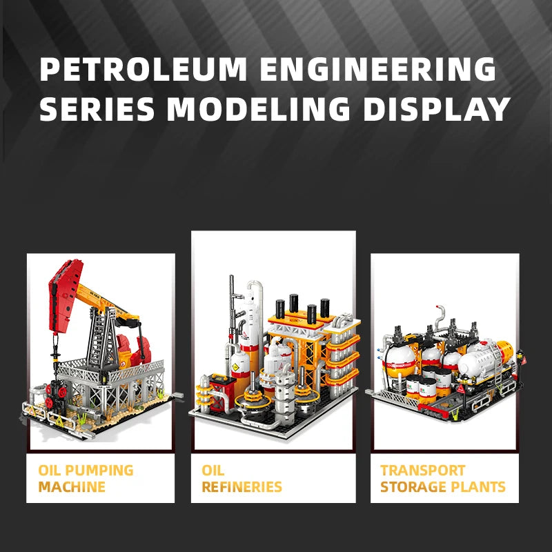 City Engineering Building Blocks - Creative MOC Set for Builders