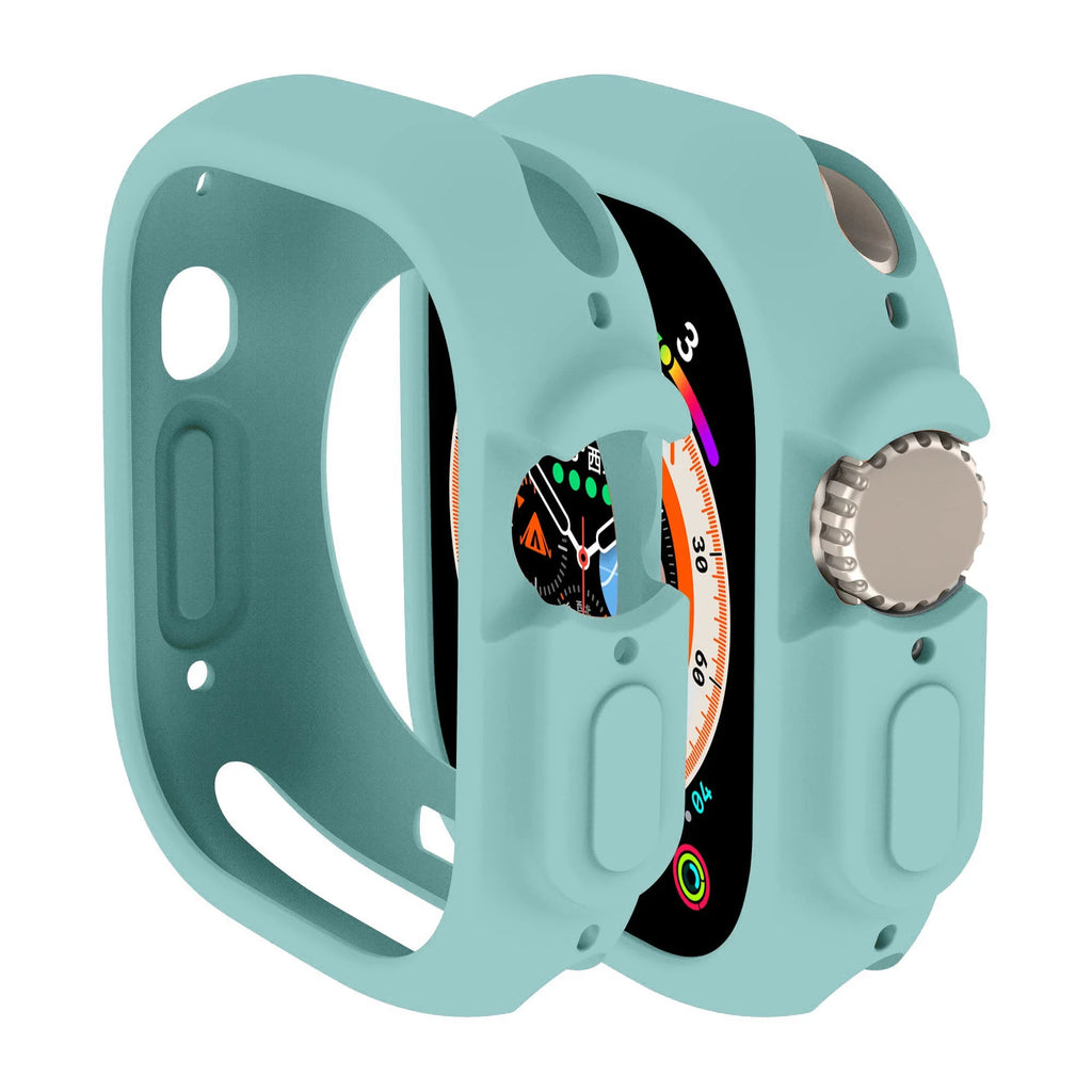 Shockproof Soft Silicone Cover for Apple Watch Ultra 49mm - TPU Bumper