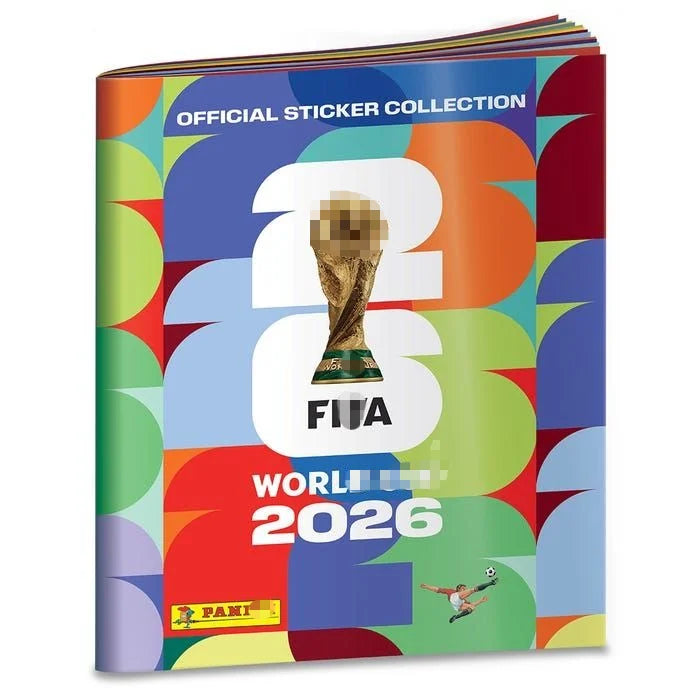 FIFA 2026 World Cup Official Sticker Set - 50 Packs, 350 Stickers