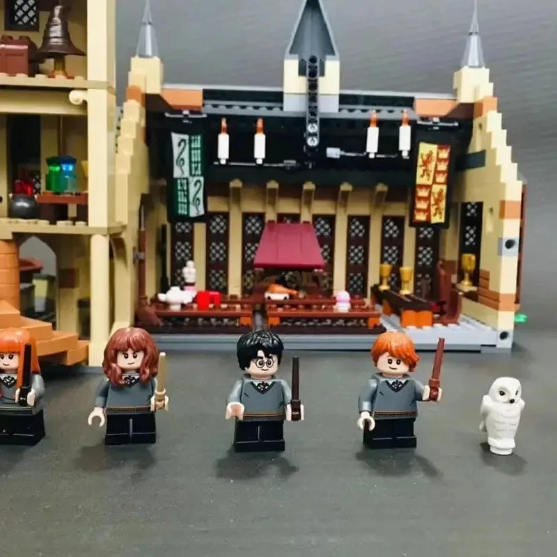 Magic School Great Hall Castle Building Blocks Set - Creative Fun Awaits!