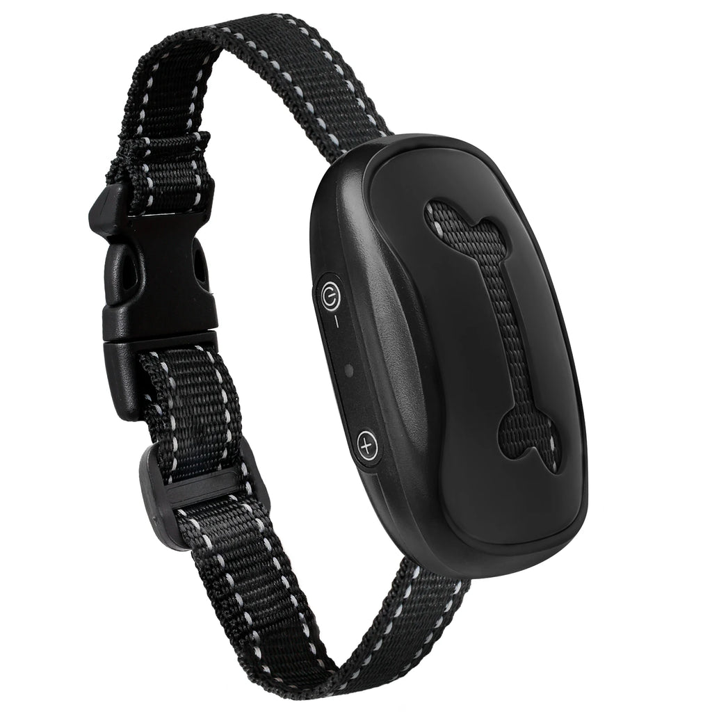 Ultrasonic Anti-Bark Dog Training Collar - Rechargeable, Effective Control