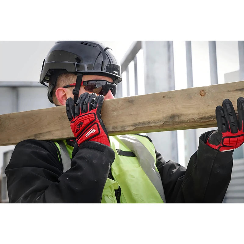 Milwaukee Level 3 Nitrile-Dipped Cut & Impact Resistant Work Gloves