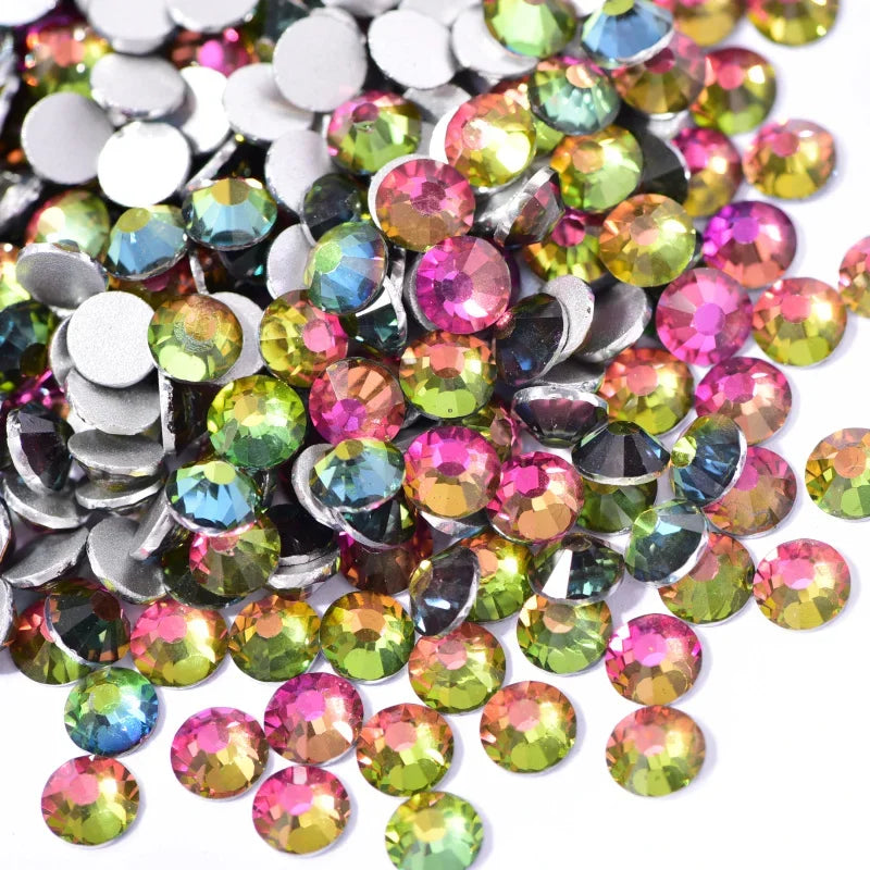 OLeeya Bulk Non-Hotfix Rhinestones for DIY Nail Art & Garments