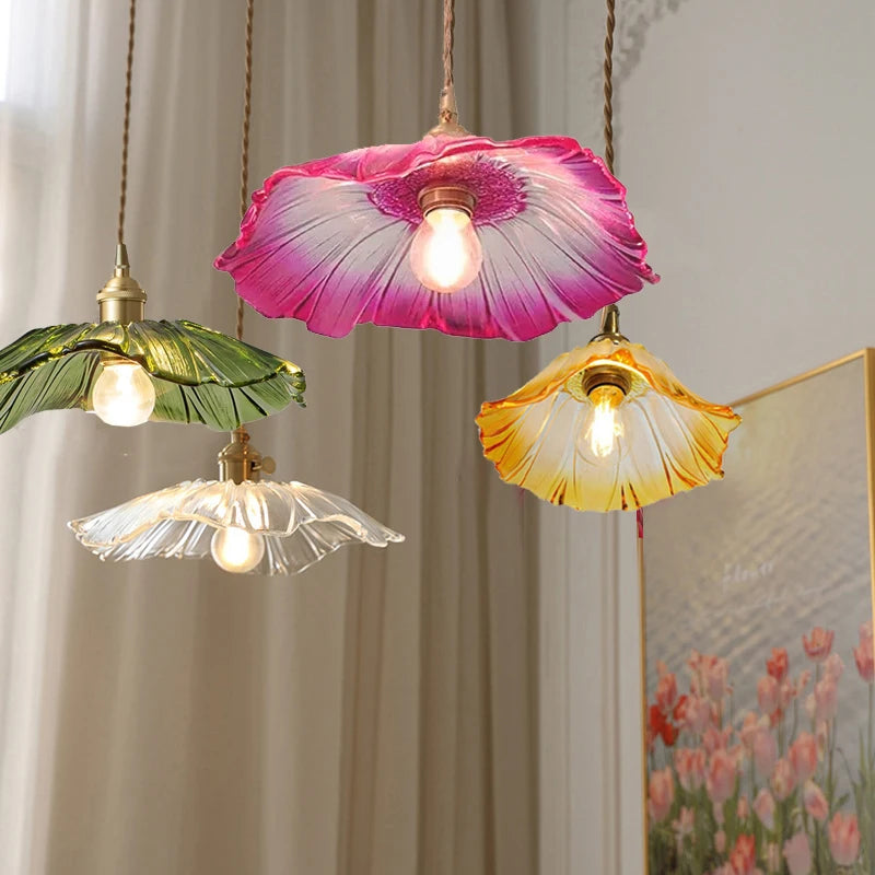 Colorful Modern LED Pendant Light - Stylish Hanging Chandelier
